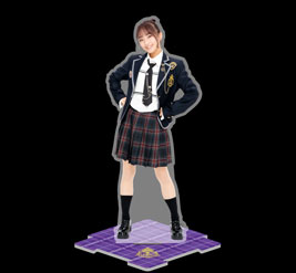 アクリルスタンド　制服Ver.／菅沼千紗